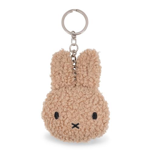 荷蘭BON TON TOYS Miffy米菲兔環保填充鑰匙圈-奶茶10cm