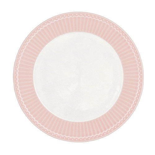 丹麥GreenGate Alice pale pink 餐盤23.5cm-粉色