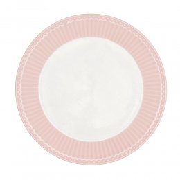 85折｜丹麥GreenGate Alice pale pink 餐盤23.5cm-粉色