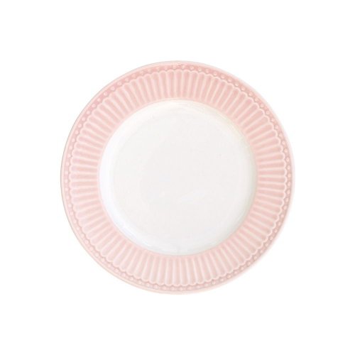 丹麥GreenGate Alice pale pink 餐盤17.5cm-粉