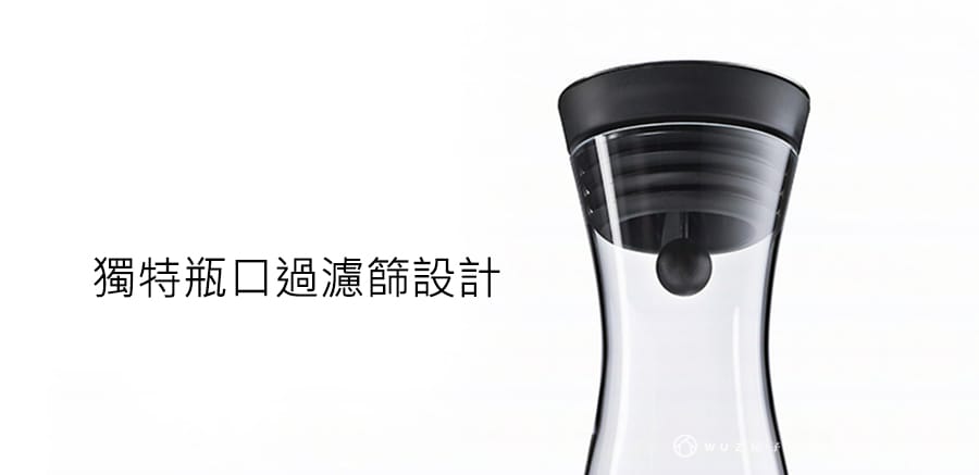 德國WMF 玻璃水壺 1.0L(藍色)公司貨