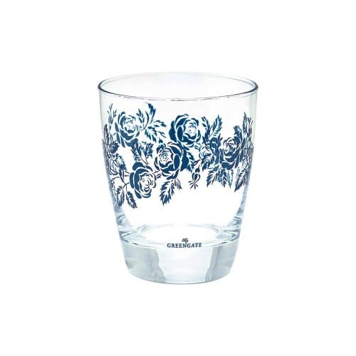 屋子限量優惠｜丹麥GreenGate Fleur blue 玻璃杯