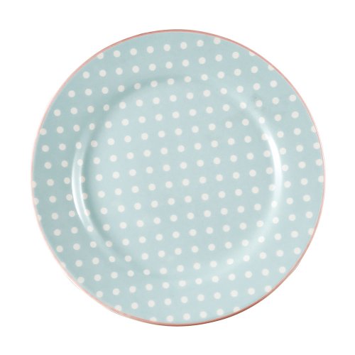 丹麥GreenGate Spot pale blue 餐盤 20.5cm