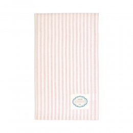 88折｜丹麥GreenGate Alice pale pink 條紋茶巾-粉色