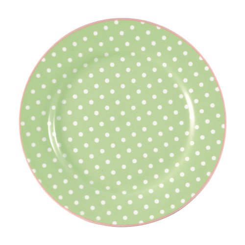 丹麥GreenGate Spot pale green 餐盤
