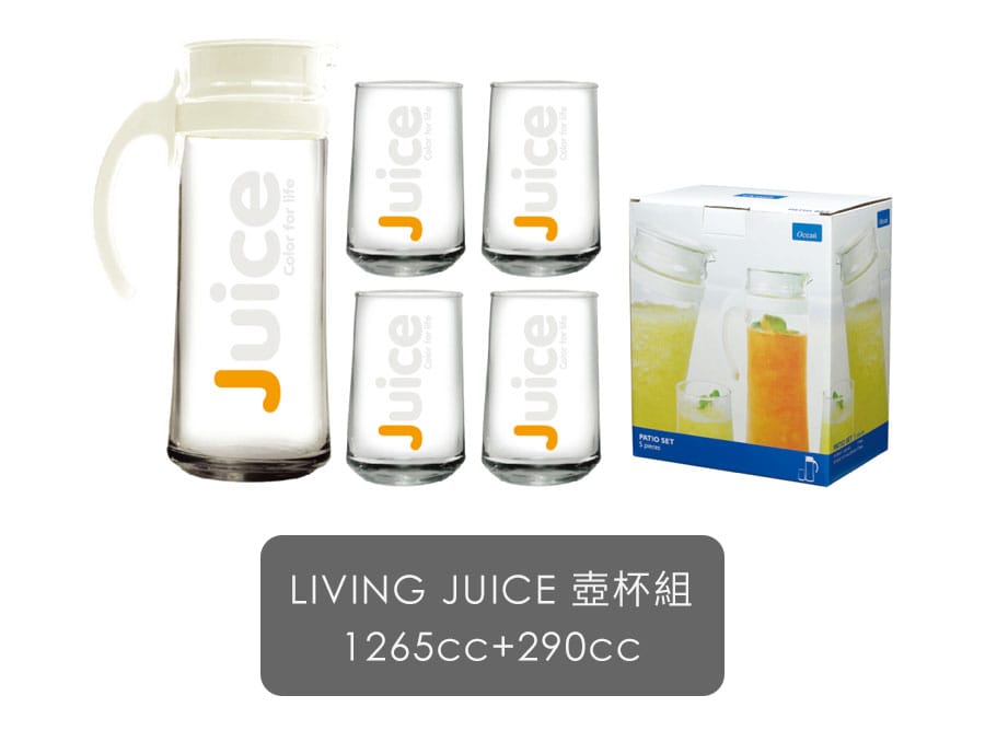 Ocean LIVING JUICE壺杯組(1265cc+290cc)