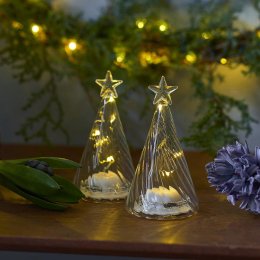 9折｜丹麥 Sirius 透明水波聖誕樹燈-S (兩入組)