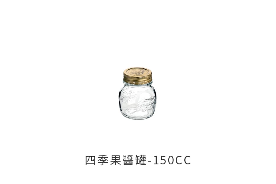 義大利Bormioli Rocco 四季果醬罐(150cc) 密封罐 飲料罐 儲物罐重複使用 保鮮 好生活