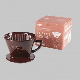 3件85折｜日本CAFEC 扇形陶瓷濾杯1-4杯-咖啡