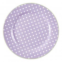 任選第2件51折｜丹麥GreenGate Spot lavendar 餐盤20.5cm