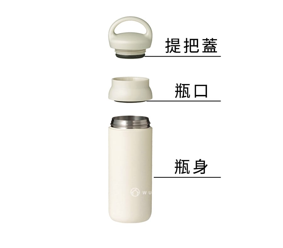 日本KINTO 提式輕巧保溫瓶 500ml 共八色 │ 保溫杯 不銹鋼 隨身瓶 隨行杯 保溫保冷 好生活