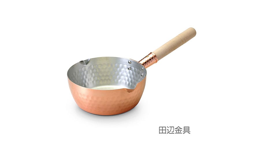 日本田邊金具 純銅木柄雪平湯鍋18cm，湯鍋，鍋具，餐廚 - WUZ屋子