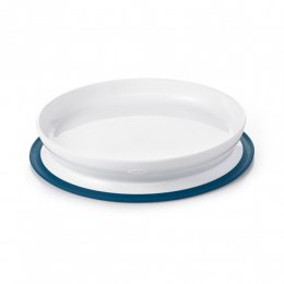 2件88折｜OXO tot 好吸力學習餐盤-海軍藍