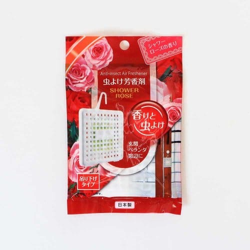 日本製 防蟲芳香片-玫瑰