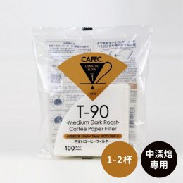 3件85折｜日本CAFEC 中深焙專用濾紙100張-1-2杯