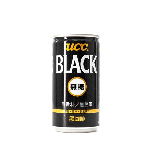 UCC Black 無糖黑咖啡185g[食品加購]