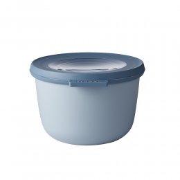 荷蘭 Mepal 圓形密封保鮮盒500ml-藍
