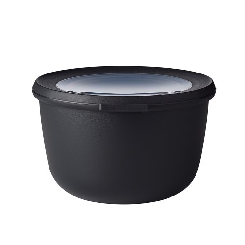 荷蘭 Mepal 圓形密封保鮮盒1L-黑