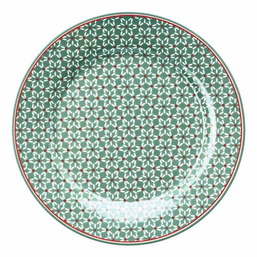 丹麥GreenGate Juno green 餐盤20.5cm