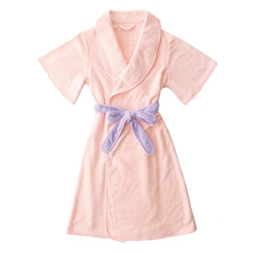日本CB Japan 馬卡龍系列超細纖維浴袍-粉紅