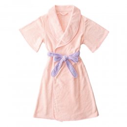 85折｜日本CB Japan 馬卡龍系列超細纖維浴袍-粉紅