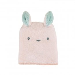 85折｜日本CB Japan 動物造型超細纖維擦頭巾-小白兔粉