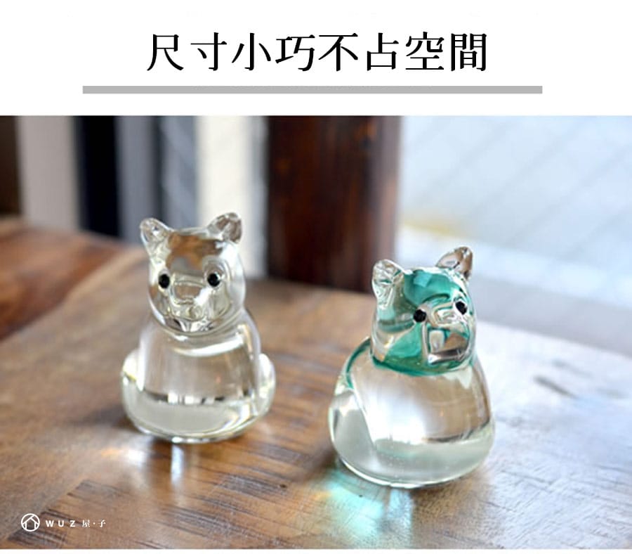 日本ADERIA 手作玻璃幸運生肖擺飾- 共6款(鼠/牛/虎/兔/龍/蛇)