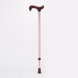 Merry Sticks悅杖 立體霧面顆粒紋手杖-櫻花粉