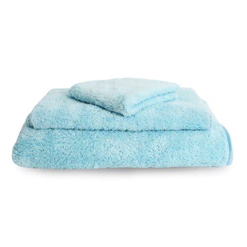 LOVEL 7倍強效吸水抗菌超細纖維3件組(浴巾+毛巾+方巾)粉末藍