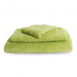 79折｜LOVEL 7倍強效吸水抗菌超細纖維3件組(浴巾+毛巾+方巾)檸檬綠