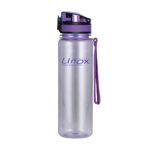 Linox強力彈蓋太空水瓶1000ml-紫色[餐具加購]