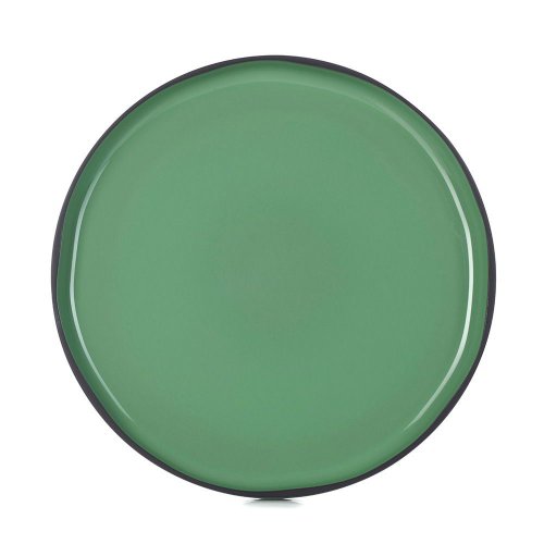 法國REVOL CRE 炭色圓盤28cm-薄荷綠