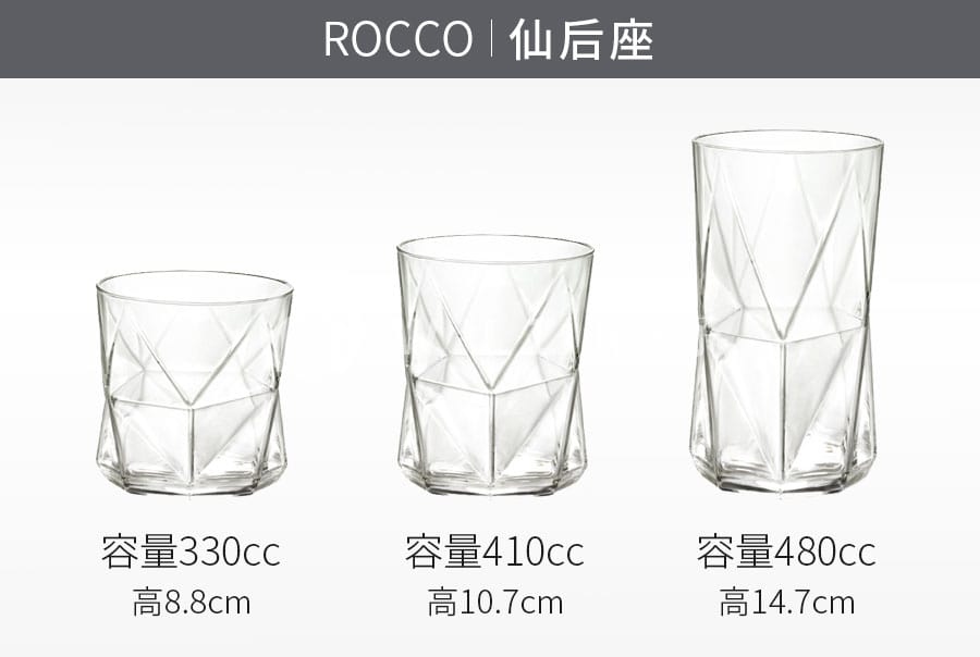 義大利Bormioli Rocco 仙后座水杯-330cc(灰)