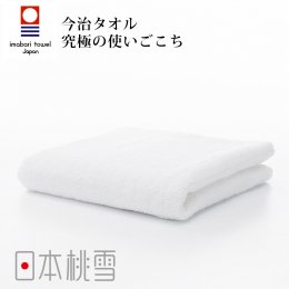 88折｜日本桃雪 今治超長棉毛巾-白色