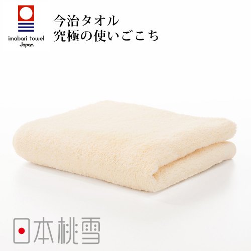 日本桃雪 今治超長棉毛巾-米色