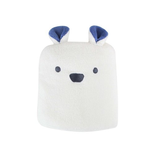 日本CB Japan 動物造型超細纖維毛巾-北極熊白