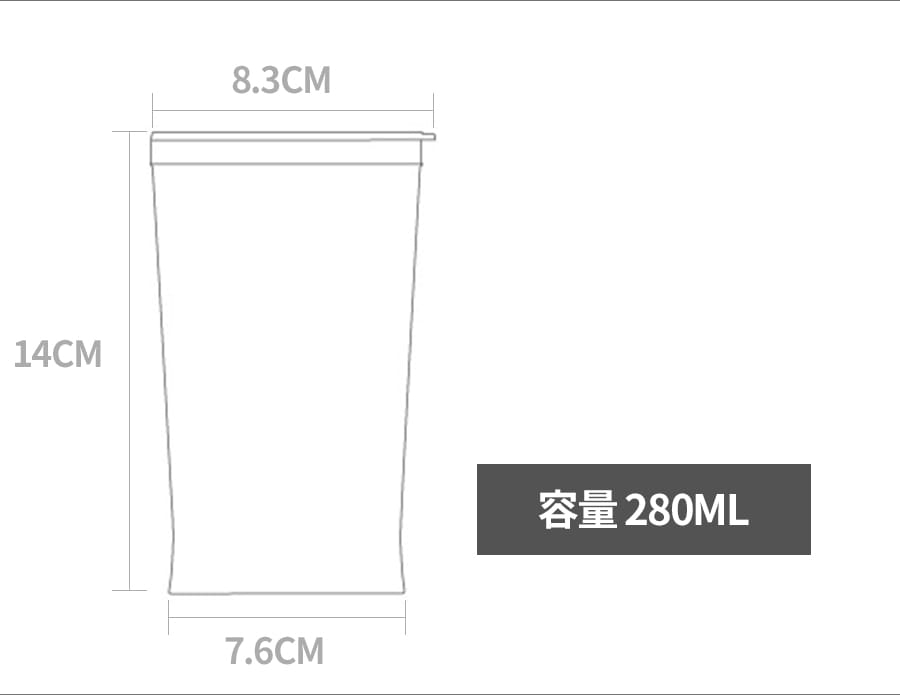 3色｜JVR 韓國原裝 MINI不鏽鋼迷你隨行杯280ml