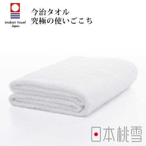 日本桃雪 今治飯店浴巾-雲白