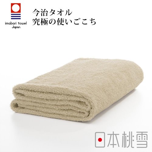日本桃雪 今治飯店浴巾-米黃