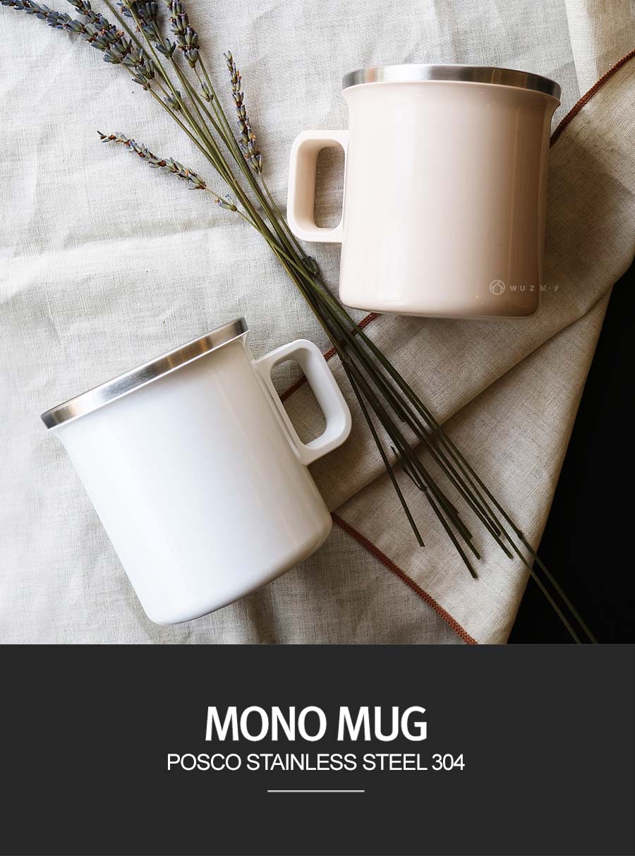 5色可選｜JVR 韓國原裝 MONO MUG馬卡龍不銹鋼馬克杯360ml