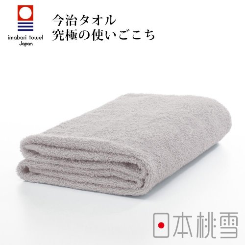 日本桃雪 今治飯店浴巾-淺灰