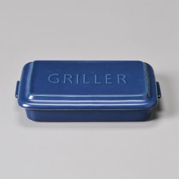 限時75折｜日本 MEISTER HAND TOOLS 方形烤盤(附蓋)-海軍藍