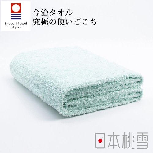 日本桃雪 今治細絨浴巾-水藍色