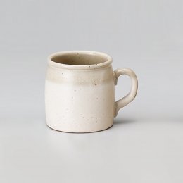日本 MEISTER HAND 牛奶系列陶瓷馬克杯-乳白色