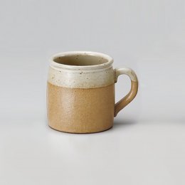 日本 MEISTER HAND 牛奶系列陶瓷馬克杯-薑黃色