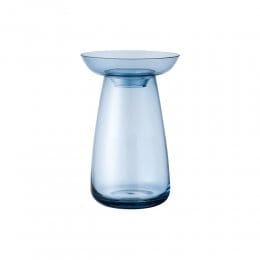 日本KINTO AQUA CULTURE玻璃花瓶(小)-藍