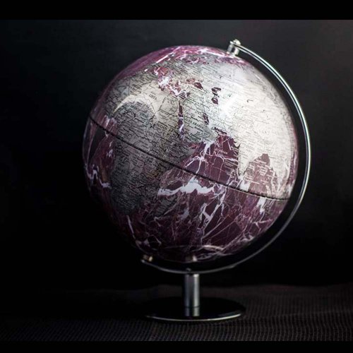 85折｜Skyglobe 10吋紫色大理石紋路地球儀(英文版)