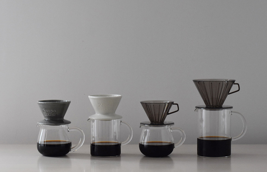 咖啡壺,濾杯,日本,KINTO,SCS,陶瓷,濾杯,2杯,灰
